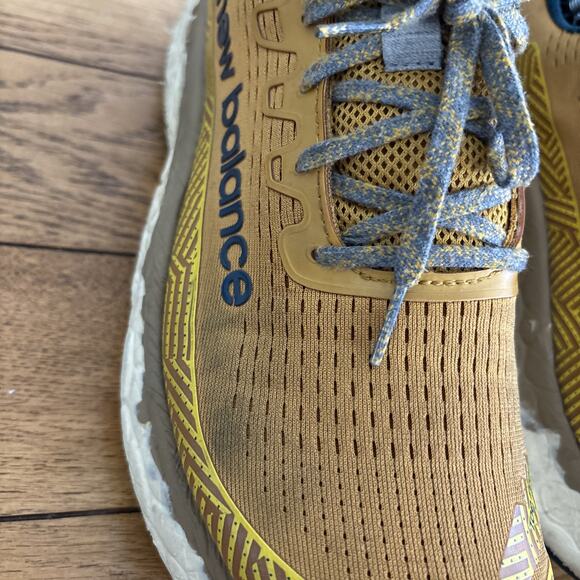 New Balance Fresh Foam X More Trail v3 AY3 Yellow Shoes MTMORAY3 Men's Size 11.5 - Picture 4 of 11